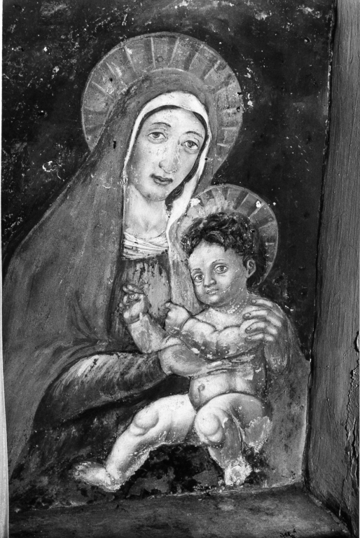 Madonna delle Delibere, Madonna con Bambino (dipinto) - ambito laziale (sec. XV)