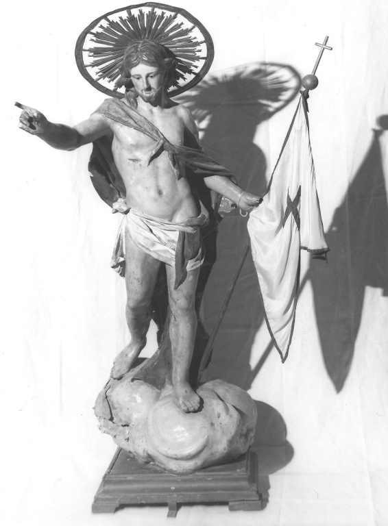 Cristo risorto (statua) - ambito laziale (sec. XIX)