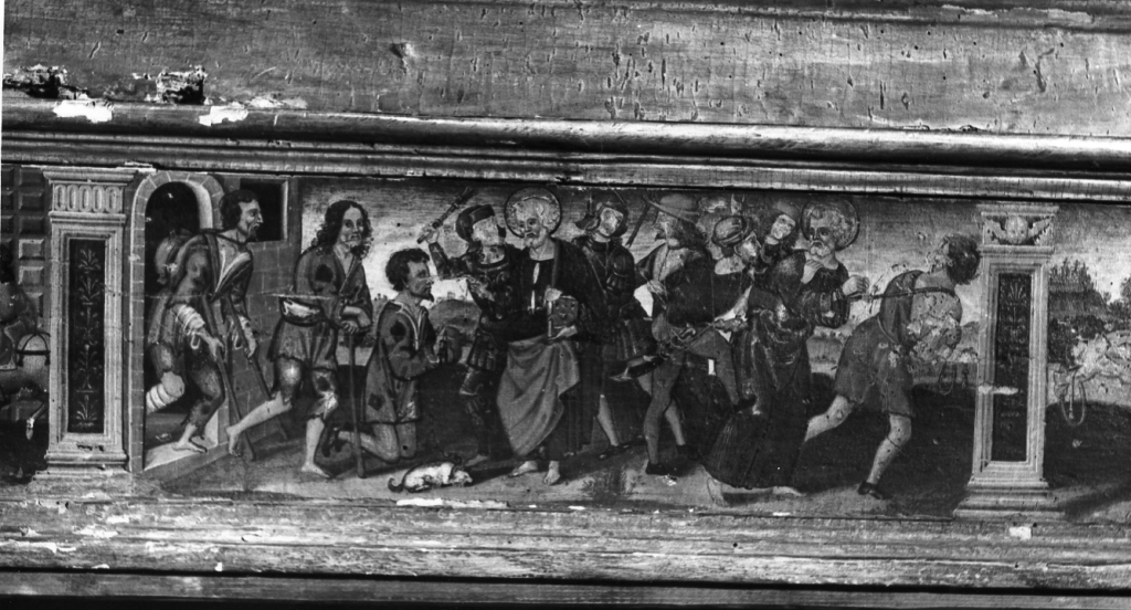cattura di San Marco (dipinto) di D'Avanzarano Giovan Francesco detto Fantastico (sec. XVI)