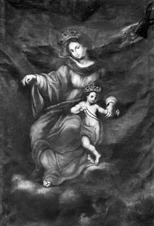 Madonna con Bambino (dipinto) - ambito viterbese (sec. XVIII)