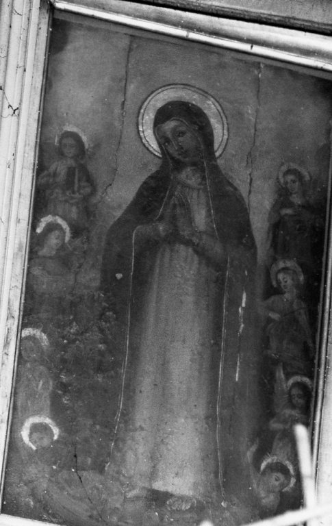 Madonna con angeli (dipinto) - ambito viterbese (sec. XIV)