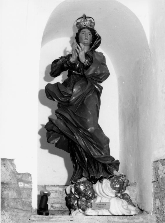 Madonna Assunta (statua) - ambito romano (prima metà sec. XVIII)