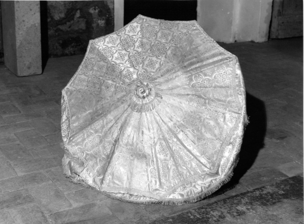 ombrellino processionale - manifattura laziale (sec. XIX)