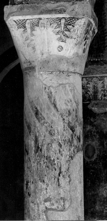capitello di colonna - ambito anagnino (secc. XI/ XII)