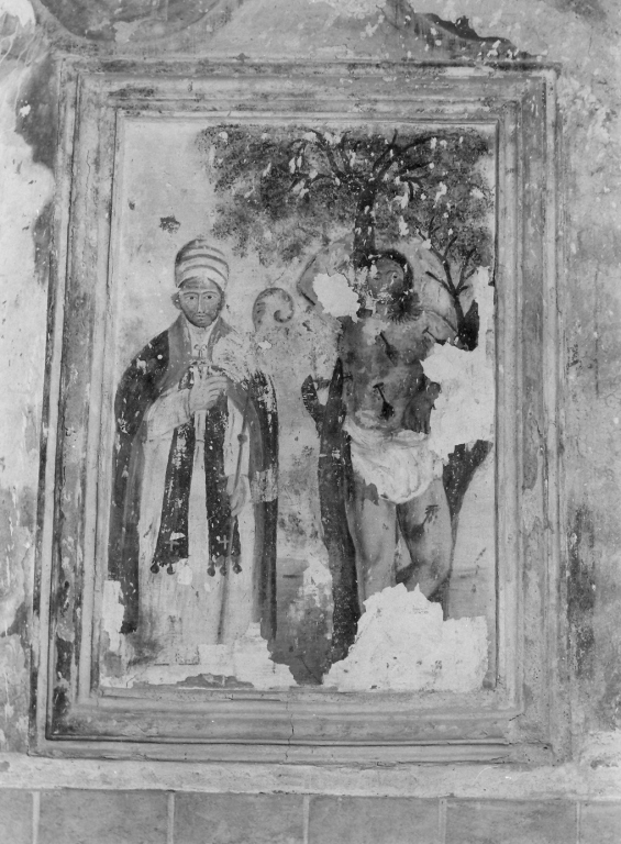 San Gregorio Magno, San Sebastiano (dipinto) - ambito reatino (seconda metà sec. XVII)