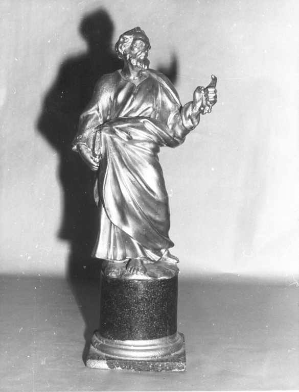 San Pietro Apostolo (statuetta) - bottega laziale (sec. XVII)