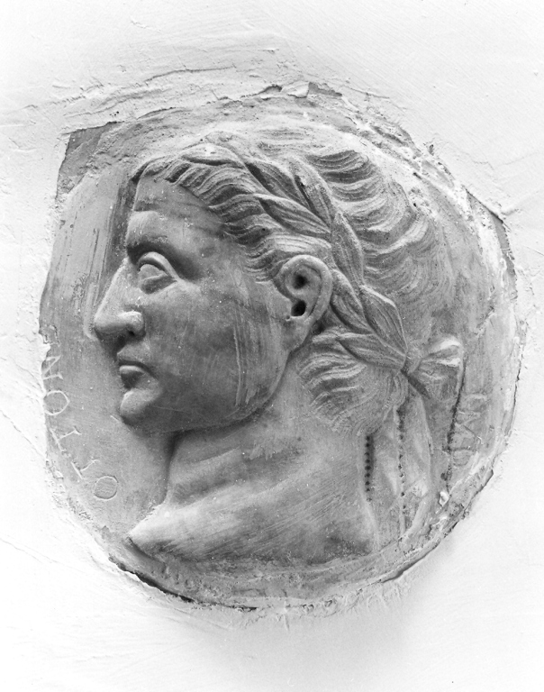 profilo dell'imperatore Ottone (rilievo) - ambito laziale (secc. XVIII/ XIX)