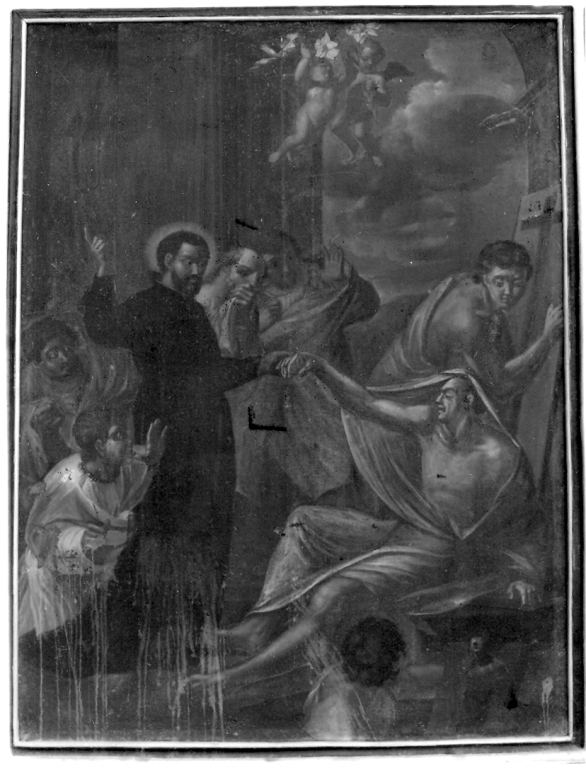 miracolo (dipinto) - ambito romano (seconda metà sec. XVIII)
