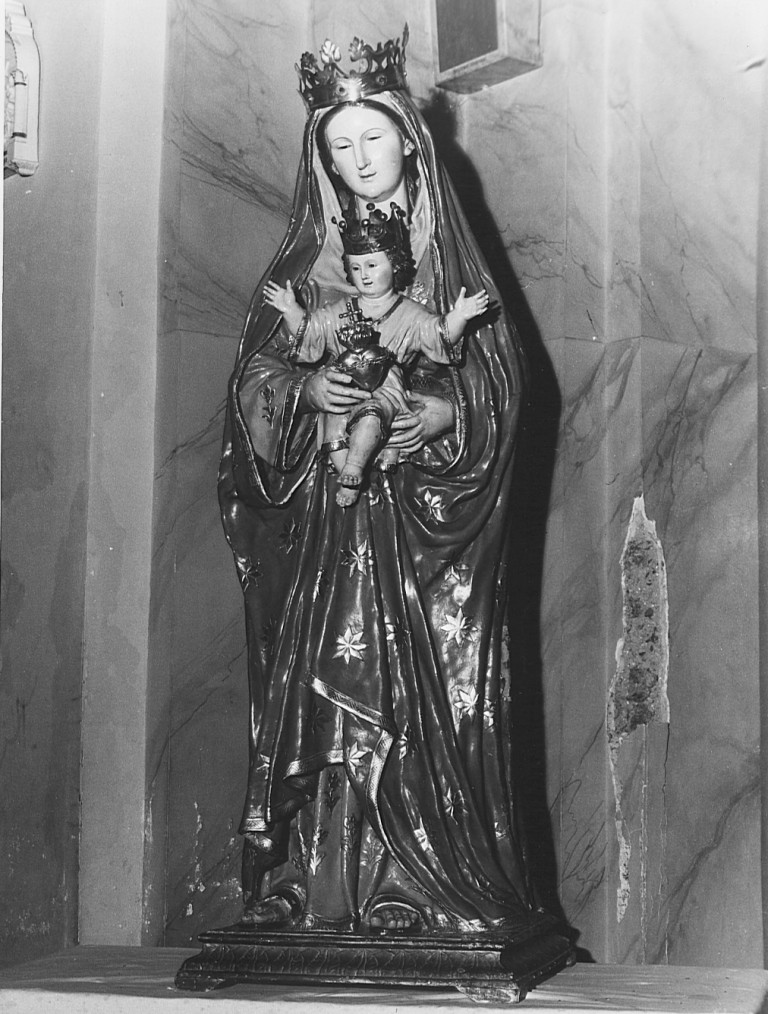 Madonna con Bambino (statua) - ambito laziale (inizio sec. XX)