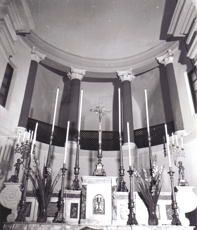 croce d'altare - ambito laziale (fine/inizio secc. XIX/ XX)