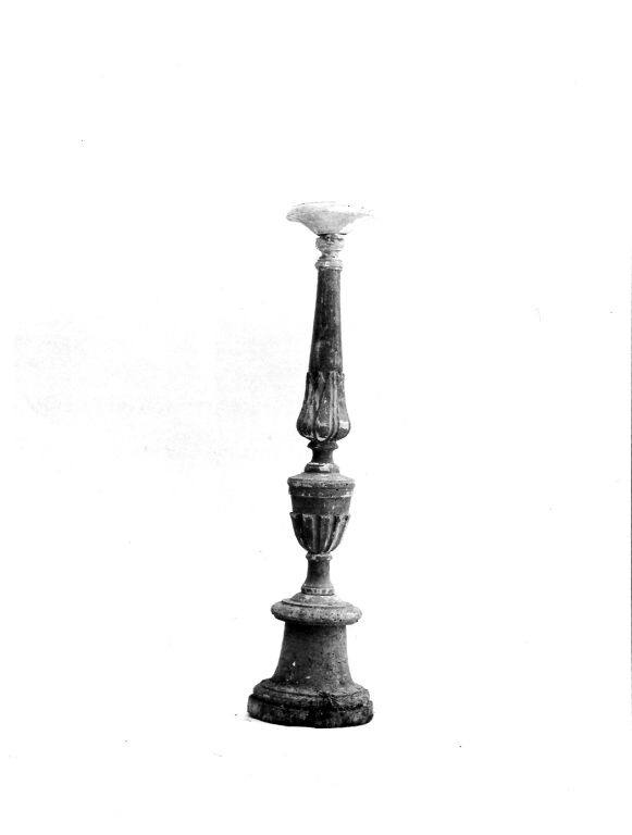 candeliere - ambito laziale (prima metà sec. XVIII)