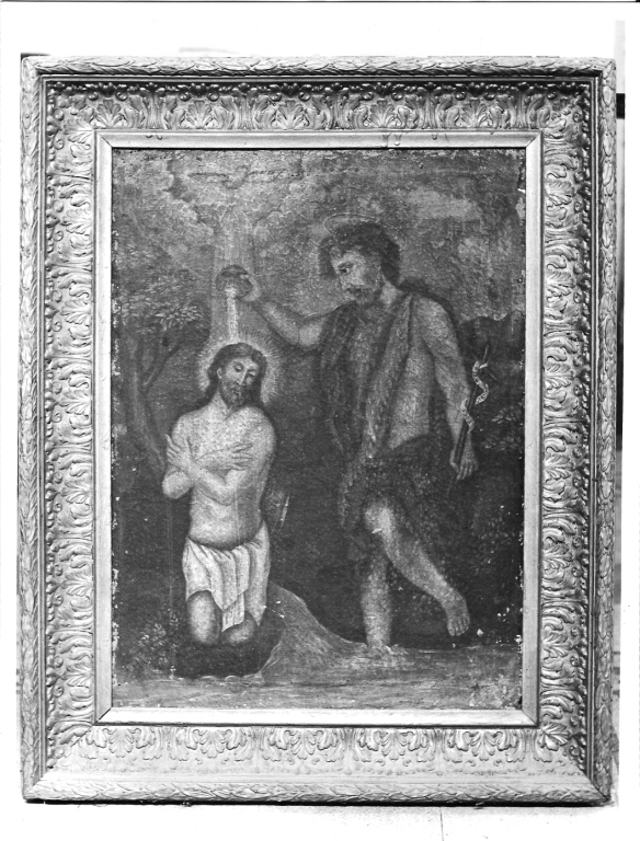 battesimo di Cristo (dipinto) - ambito laziale (sec. XVIII)