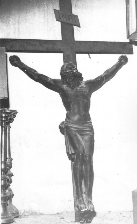 Cristo crocifisso (scultura) - ambito abruzzese (sec. XIX)