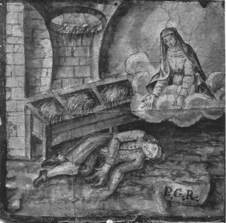 miracolo della Madonna della Misericordia (dipinto) - ambito abruzzese (sec. XVIII)