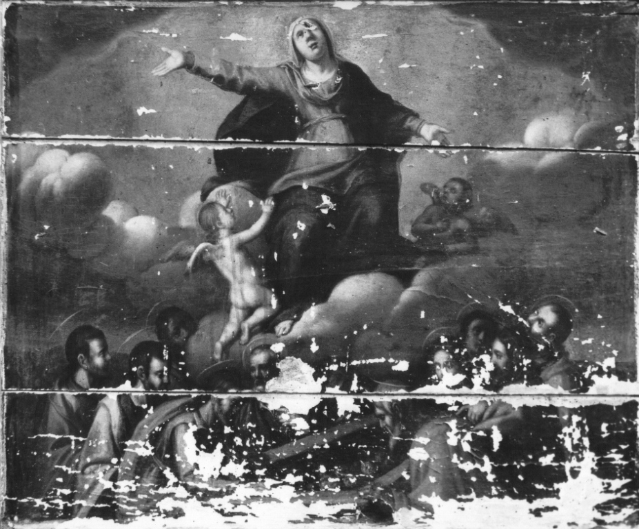 assunzione della Madonna (dipinto) - ambito laziale (metà sec. XVII)