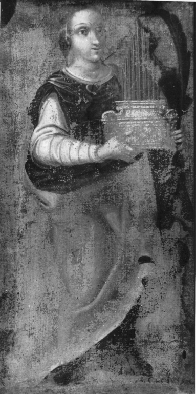 Santa Cecilia (dipinto) - ambito abruzzese (sec. XVII)