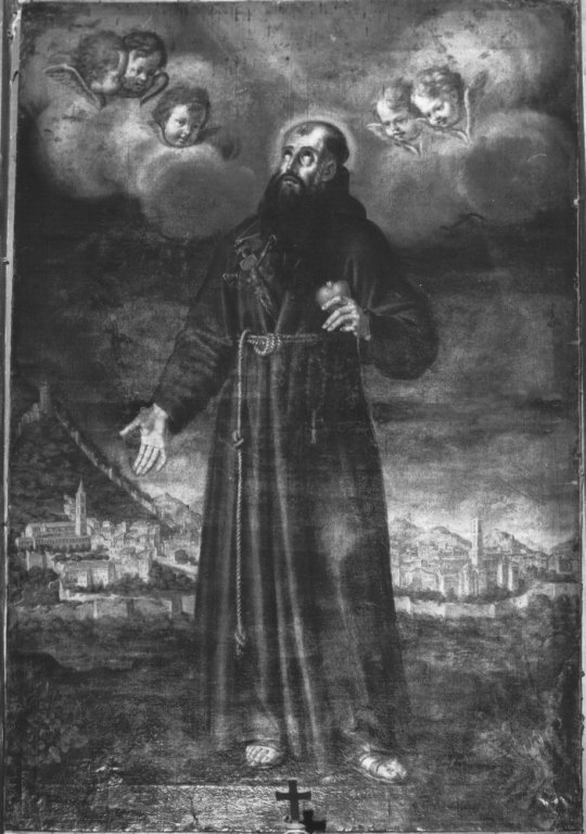 San Giuseppe da Leonessa (dipinto) di Bisini Venanzio (maniera) (ultimo quarto sec. XVIII)