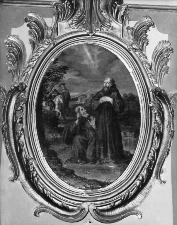 San Giuseppe da Leonessa in preghiera (dipinto) di Bisini Venanzio (cerchia) (ultimo quarto sec. XVIII)