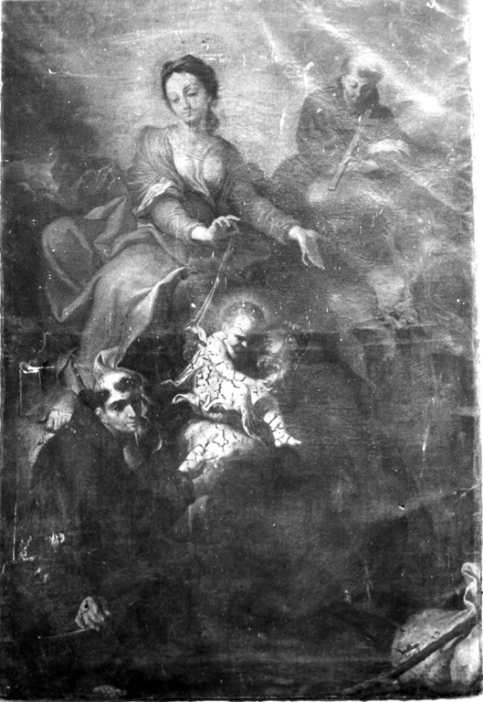 Madonna con Bambino e Santi (dipinto) - ambito abruzzese (sec. XVIII)