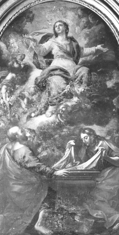 Assunzione della Vergine (dipinto) di Pesci Girolamo (attribuito) (sec. XVIII)