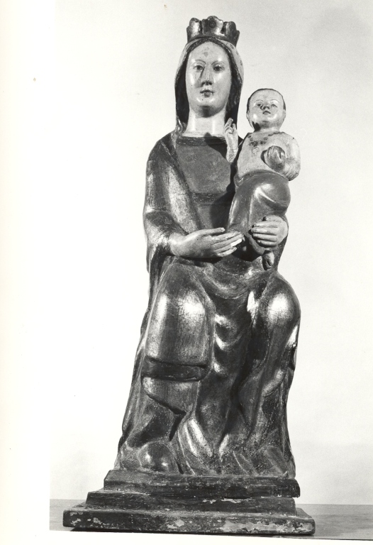 Madona con Gesù Bambino (scultura) - ambito Italia centrale (sec. XIV)