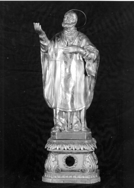 San Filippo Neri (scultura) - ambito romano (sec. XVII)