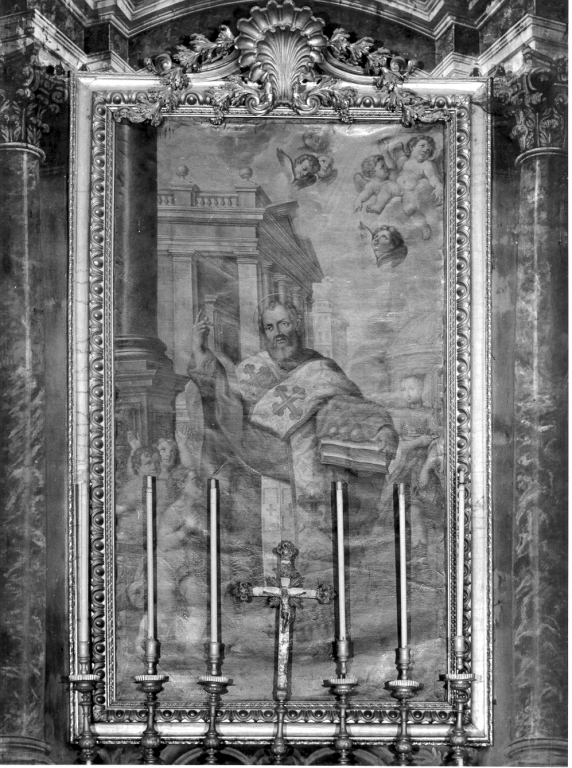 San Nicola di Bari (dipinto) - ambito laziale (sec. XVIII)