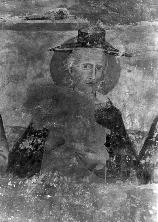 Santo cardinale (dipinto) - ambito laziale (sec. XIV)