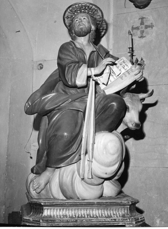 San Luca (scultura) - ambito laziale (sec. XVIII)