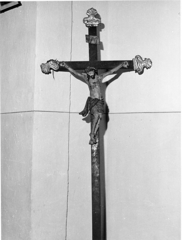 Cristo crocifisso (scultura) - ambito laziale (sec. XVIII)