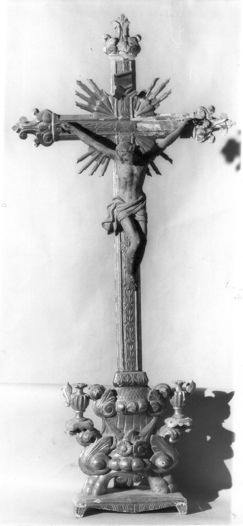 croce d'altare - ambito laziale (sec. XVIII)