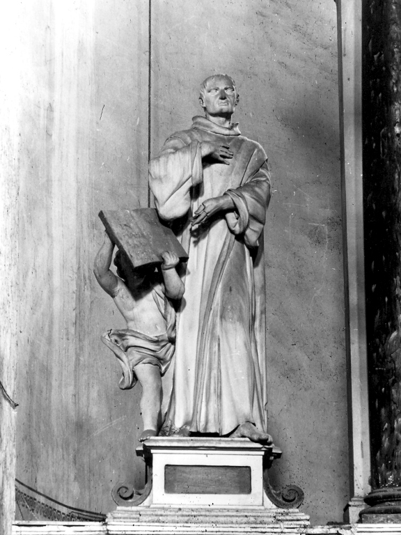 San Bernardo (statua) - ambito laziale (sec. XVIII)