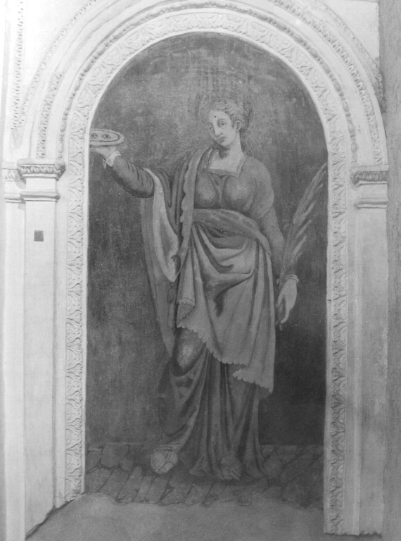 Santa Lucia (dipinto) - ambito laziale (sec. XVI)