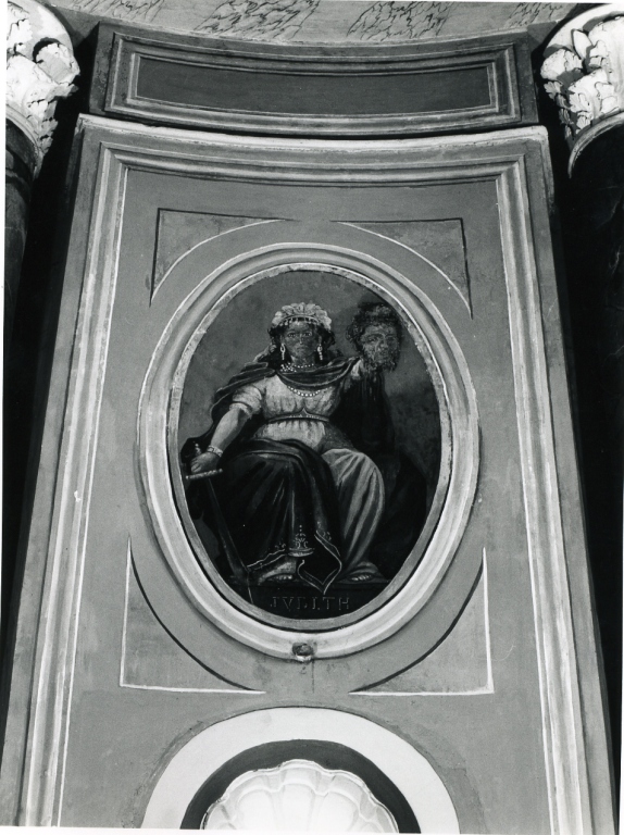 Giuditta con la testa di Oloferne (dipinto) di Troja Tito (seconda metà sec. XIX)