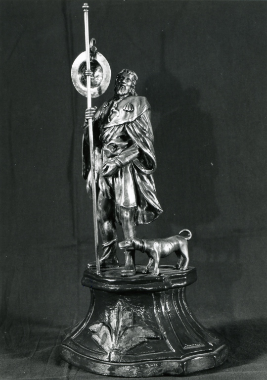 San Rocco (statua) - ambito laziale (sec. XIX)