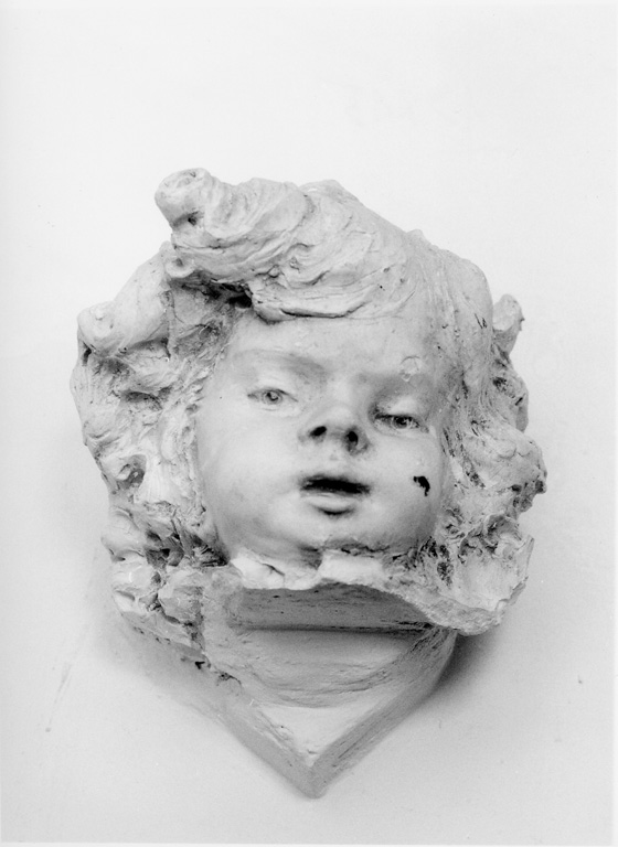 cherubino (scultura) - ambito laziale (sec. XVIII)