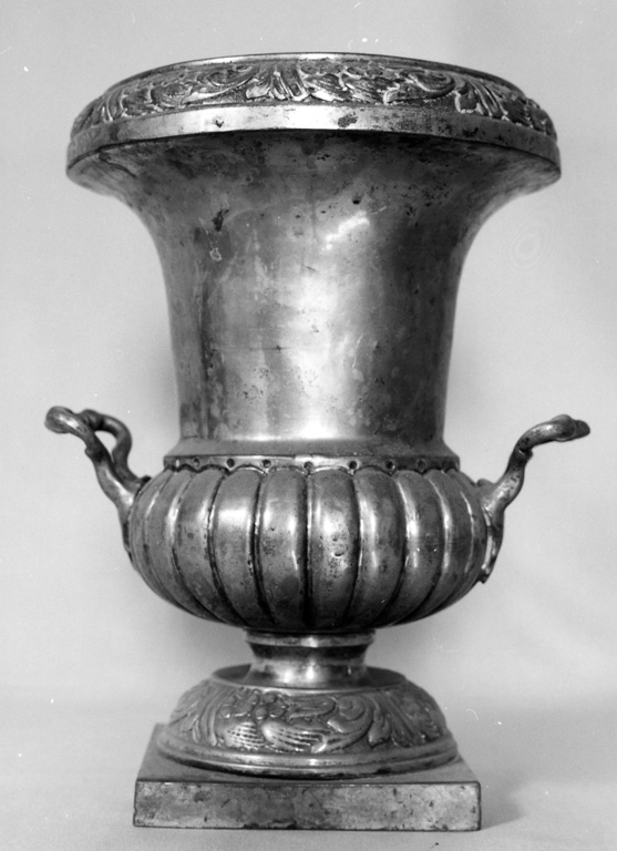 vaso d'altare, serie - ambito laziale (seconda metà sec. XIX)