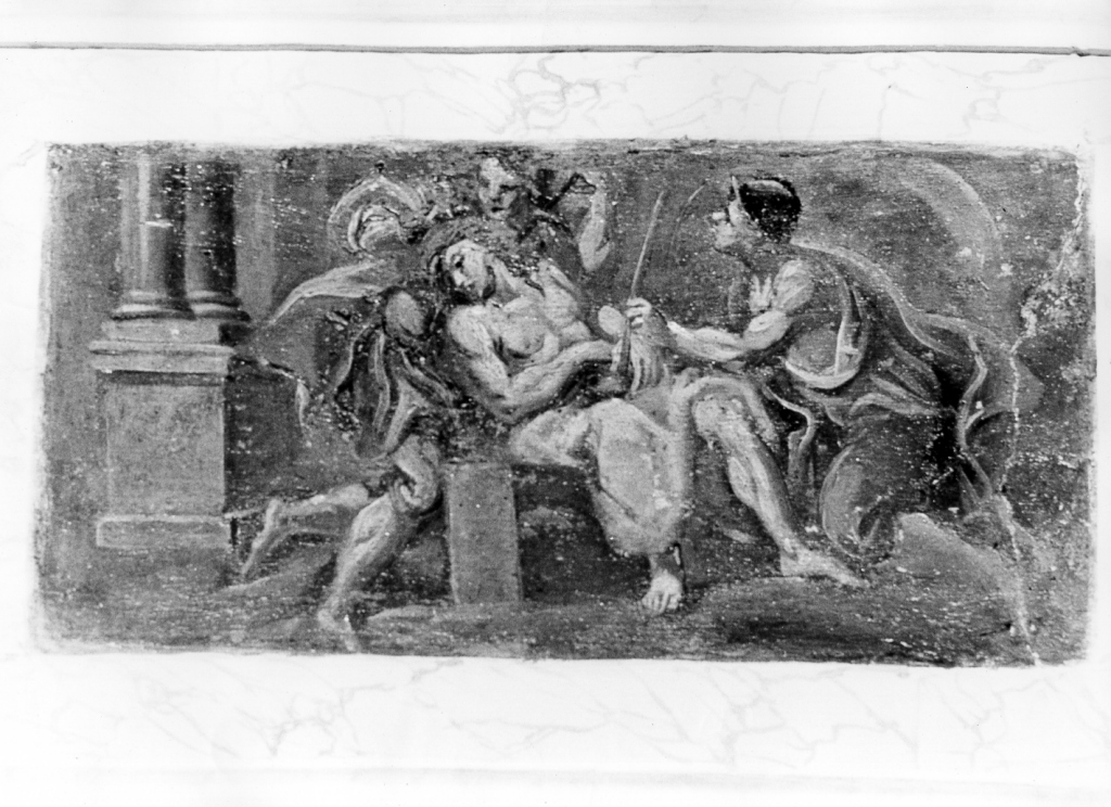 incoronazione di spine (dipinto, ciclo) - ambito romano (seconda metà sec. XVIII)