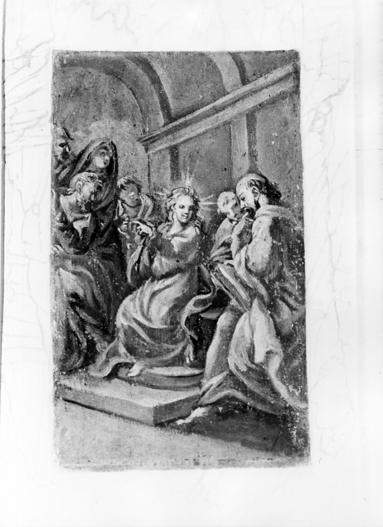 disputa di Gesù con i dottori nel tempio (dipinto, ciclo) - ambito romano (seconda metà sec. XVIII)