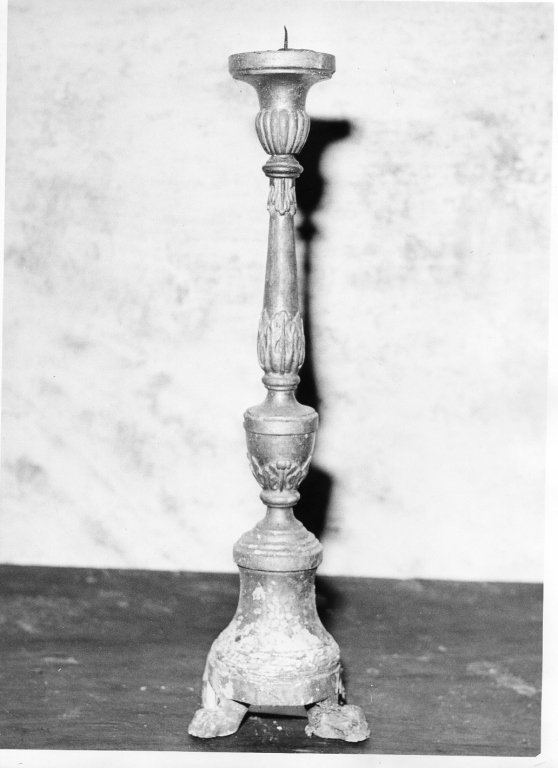 candeliere, serie - manifattura laziale (sec. XVIII)