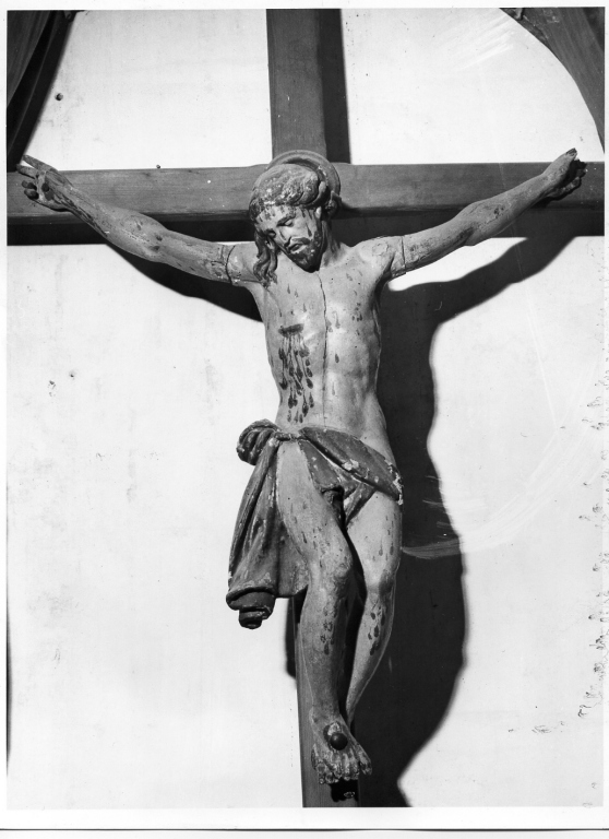 Cristo crocifisso (scultura) - ambito laziale (sec. XVIII)