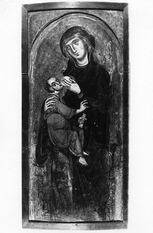 Madonna del Latte (dipinto) - ambito campano (sec. XIII)