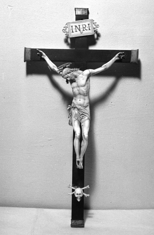 Cristo crocifisso (scultura) - ambito toscano (fine/inizio secc. XVI/ XVII)