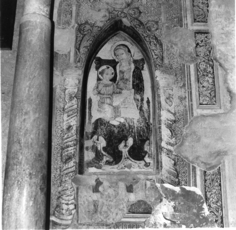 Madonna della Neve, Madonna (dipinto) - ambito laziale (sec. XV)