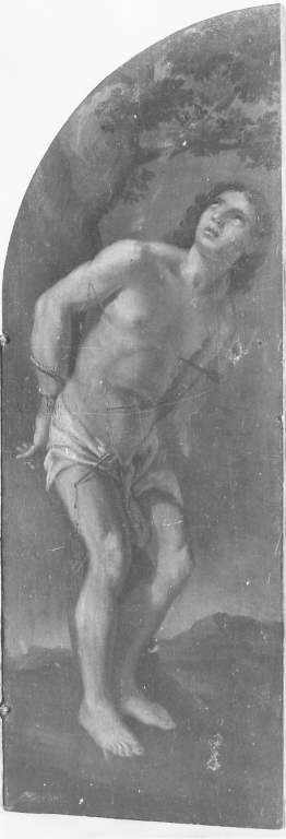 martirio di San Sebastiano (dipinto) - ambito laziale (prima metà sec. XVI)