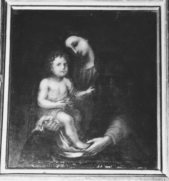 Madonna con Bambino (dipinto) - ambito laziale (fine/inizio secc. XVII/ XVIII)