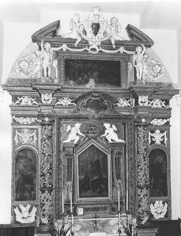 mostra d'altare - ambito Italia centrale (sec. XVII)