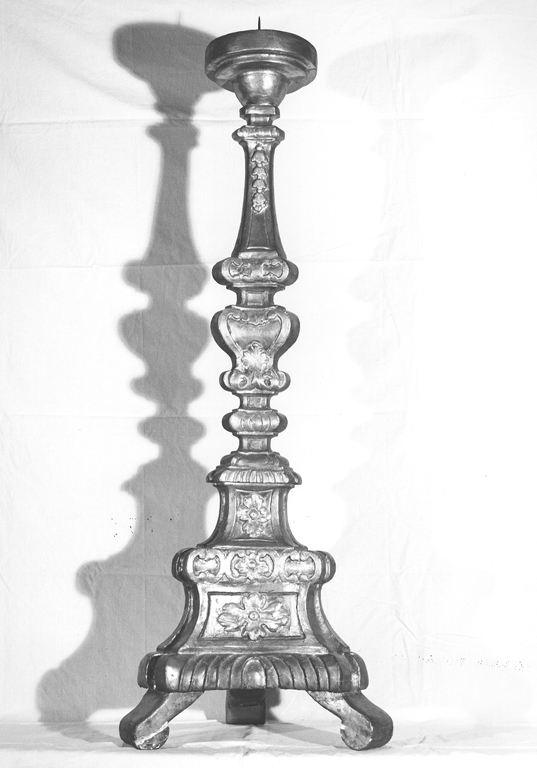 candeliere, serie - manifattura laziale (terzo quarto sec. XVIII)