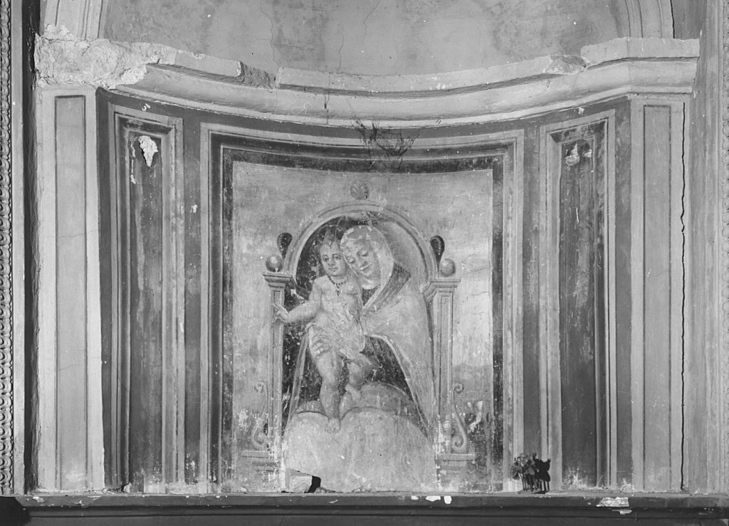 Madonna con Bambino (dipinto) - ambito laziale (fine/inizio secc. XV/ XVI)