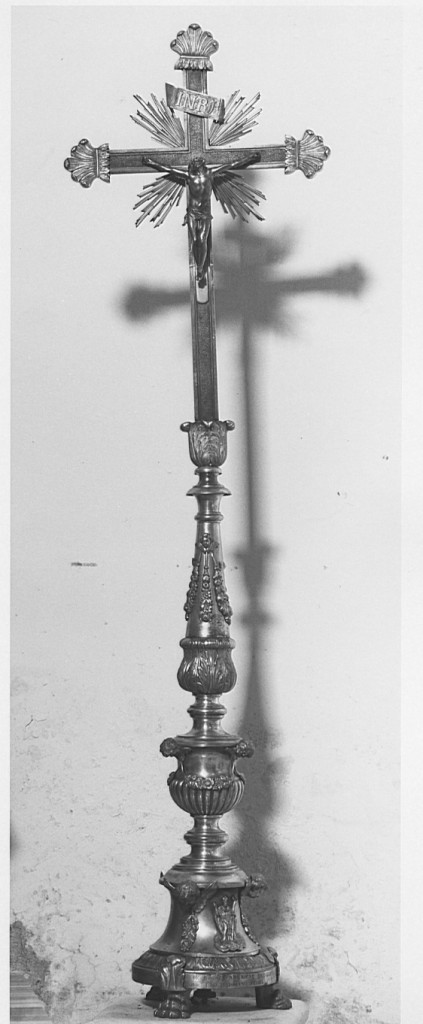 croce d'altare - ambito laziale (sec. XIX)
